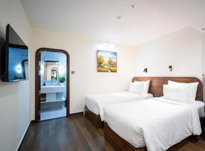 Economy-Zimmer im Erdgeschoss (ohne Fenster) — Hato Saigon Boutique Hotel & Rooftop