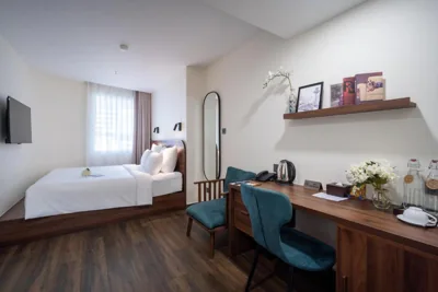 Premium King Room - eingeschränkte Sicht — Hato Saigon Boutique Hotel & Rooftop
