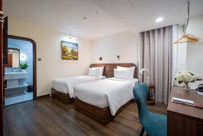 Premium-Twin-Zimmer - eingeschränkte Sicht — Hato Saigon Boutique Hotel & Rooftop